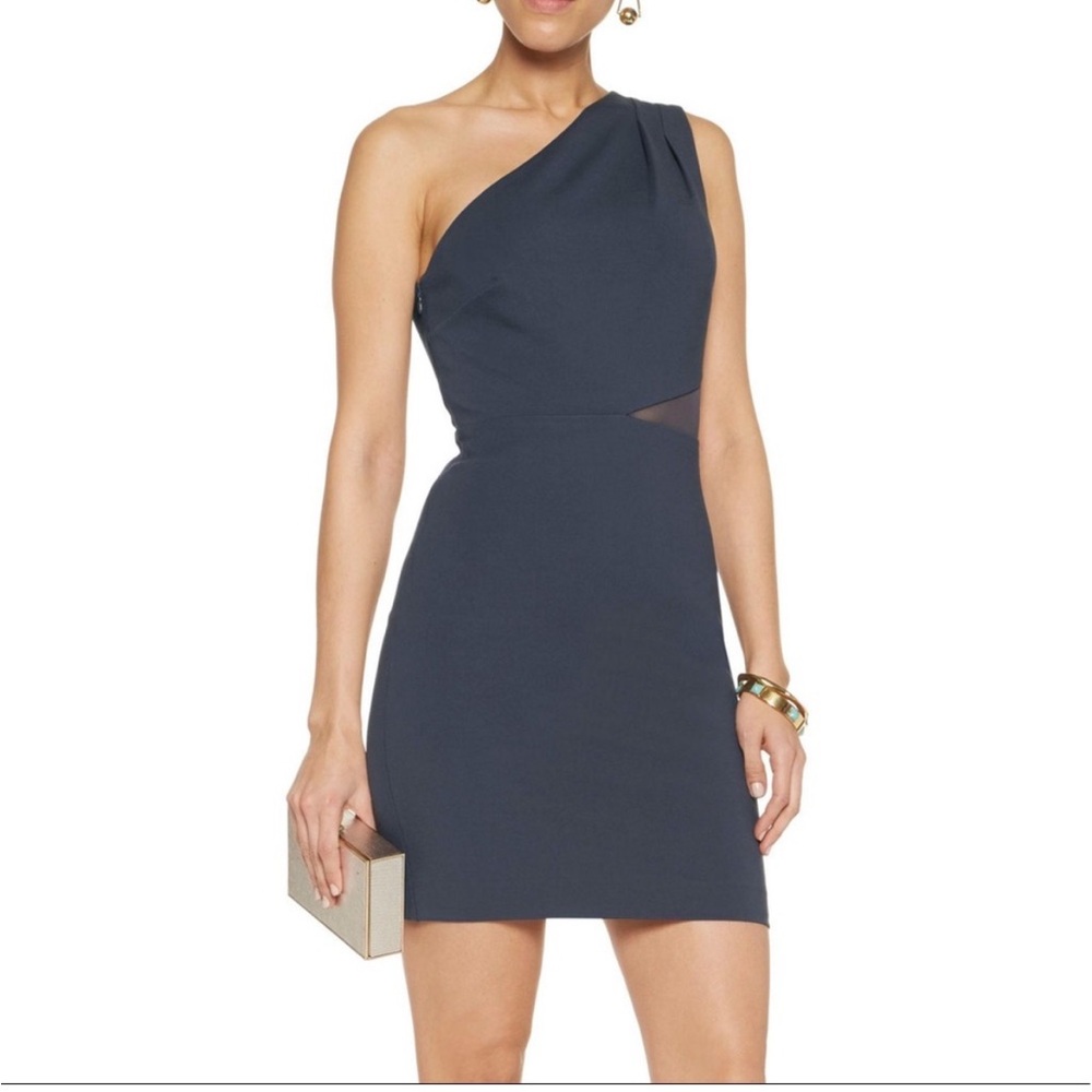 Halston Heritage Size XS Black Cocktail Dress